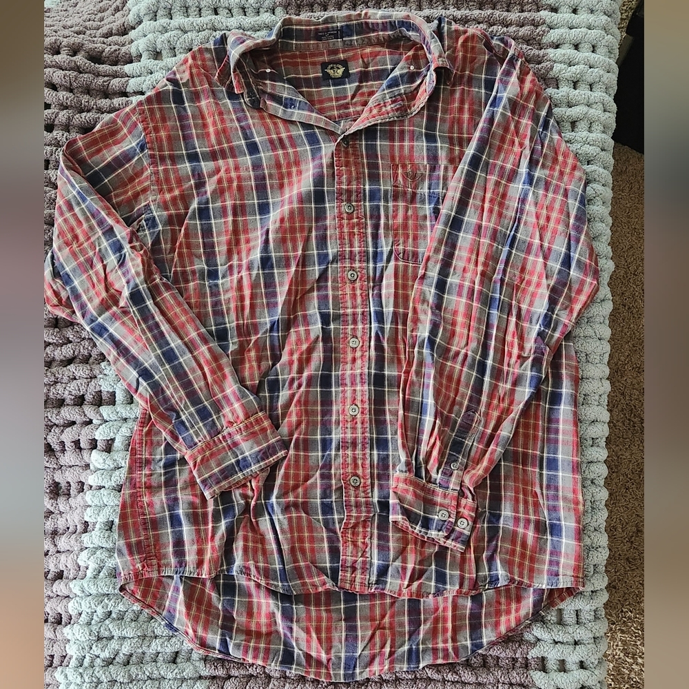 Dockers Plaid Flannel Shirt